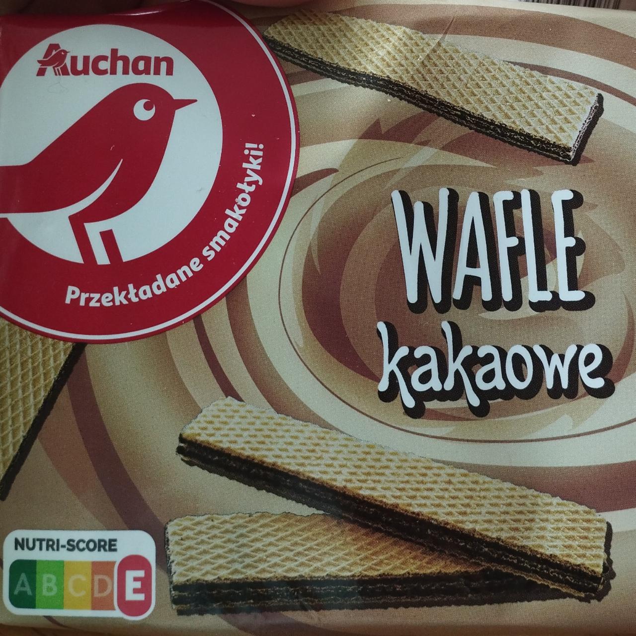Zdjęcia - wafle kakaowe Auchan 