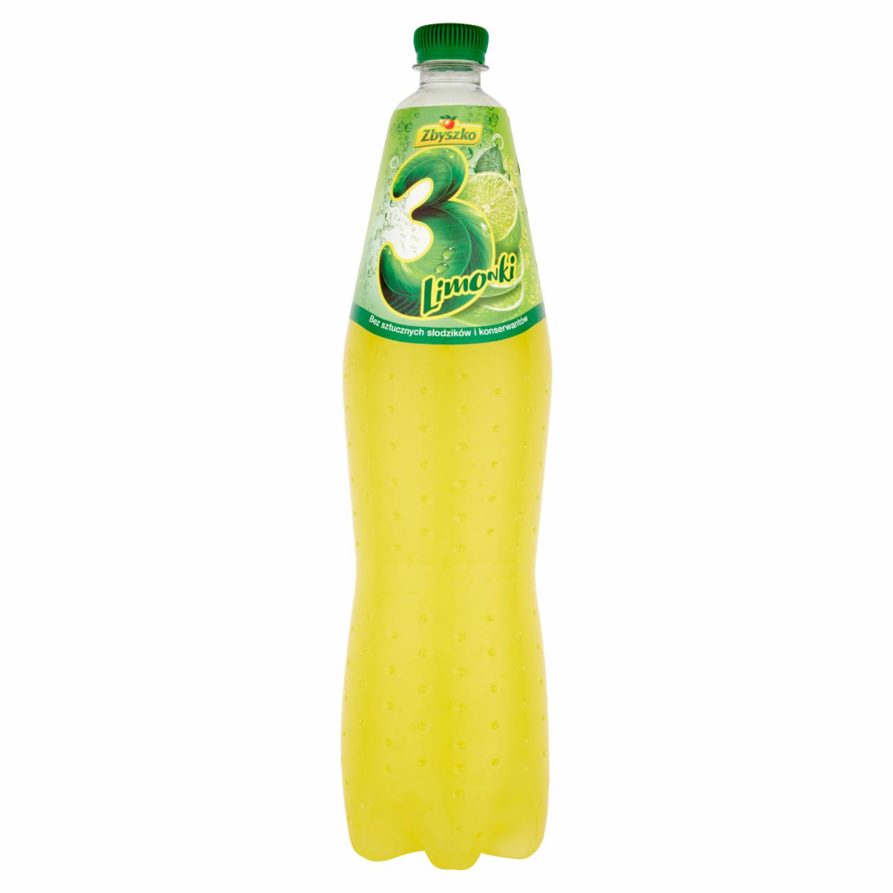 Zdjęcia - Zbyszko 3 Limonki Napój gazowany 1,5 l