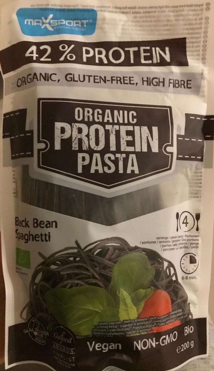 Zdjęcia - Organic protein pasta Black bean pasta MaxSport