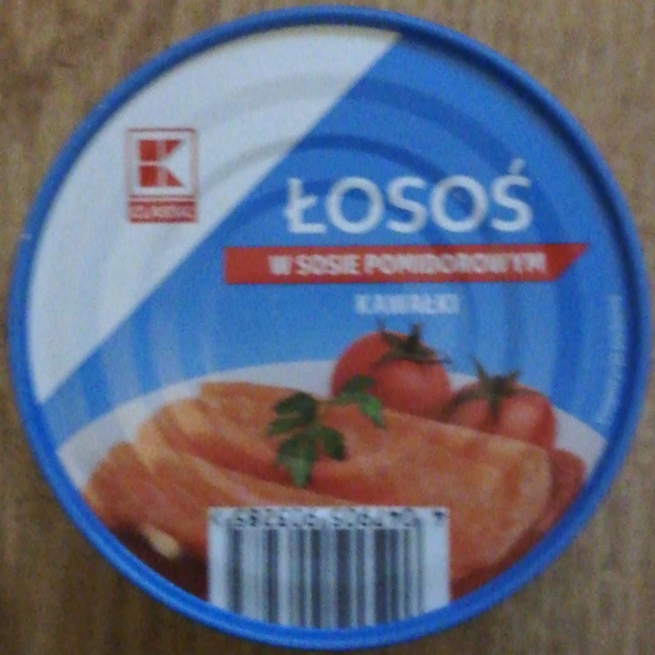 Zdjęcia - Łosoś w sosie pomidorowym K-classic