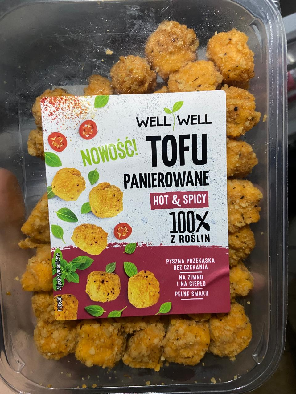 Zdjęcia - Tofu panierowane hot & spicy WellWell