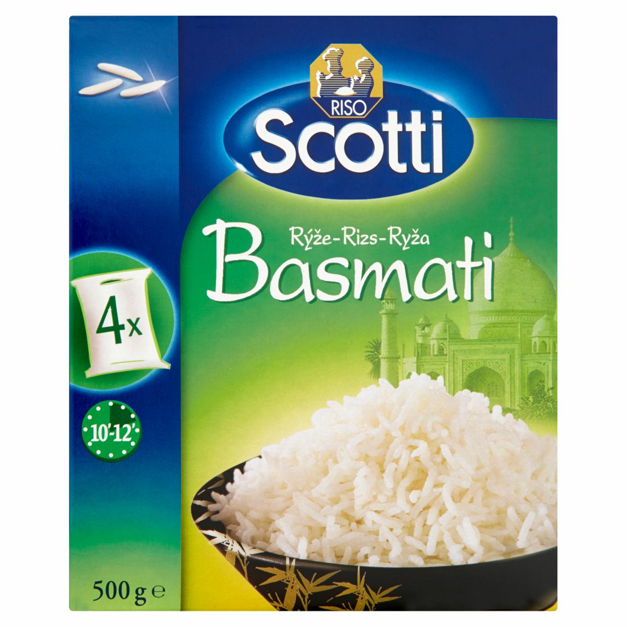 Zdjęcia - Riso Scotti Ryż długoziarnisty Basmati 500 g (4 x 125 g)