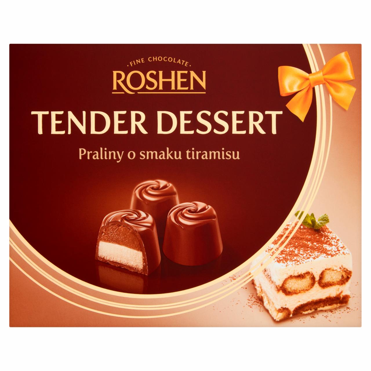 Zdjęcia - Roshen Tender Dessert Praliny o smaku tiramisu 120 g