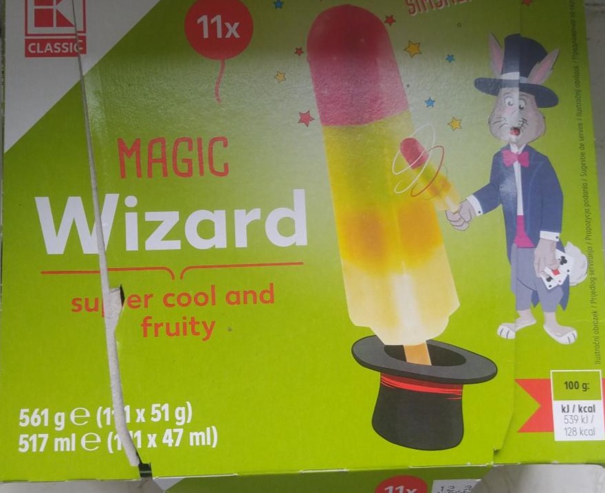 Zdjęcia - Lody Magic Wizard Kaufland