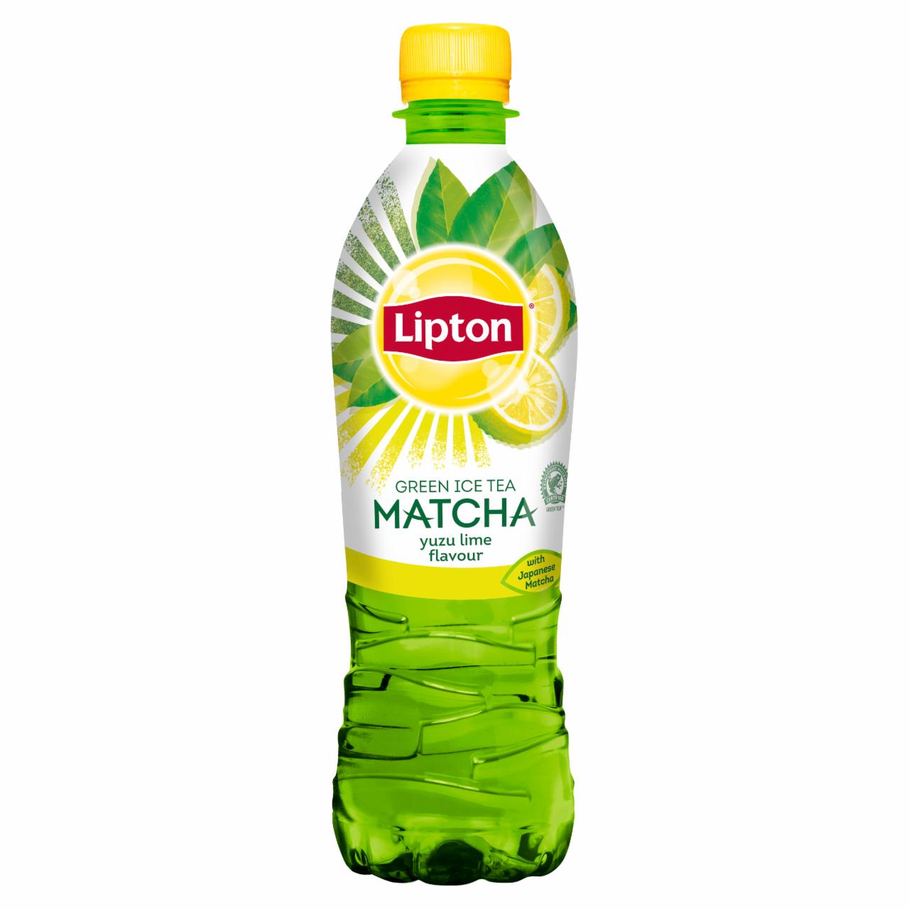 Zdjęcia - Lipton Ice Tea Green Matcha Yuzu Lime Napój niegazowany 500 ml