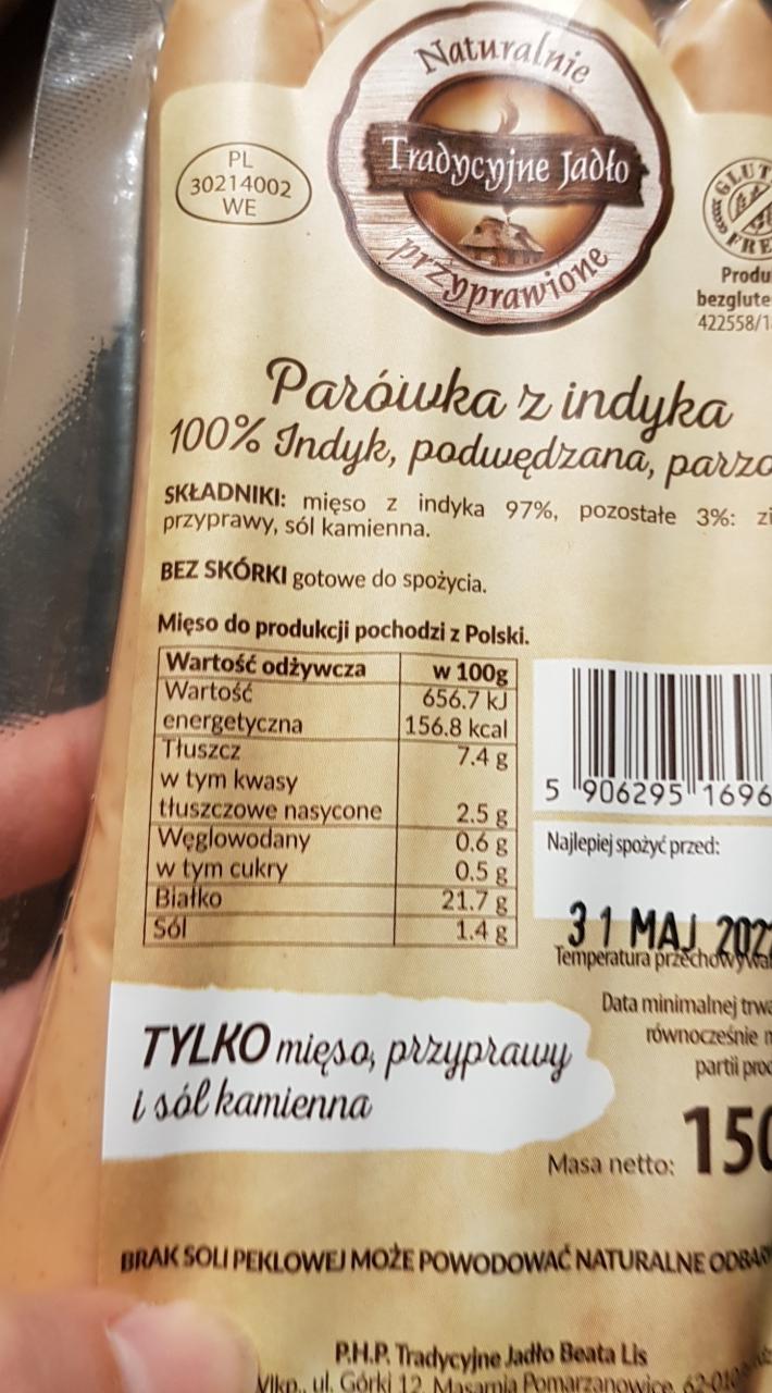 Zdjęcia - parówki z indyka Tradycyjne jadło