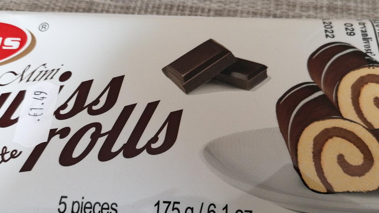 Zdjęcia - Mini Swiss-rolls Chocolate KaVis