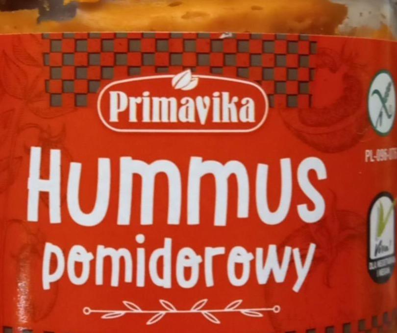 Zdjęcia - Primavika Hummus pomidorowy 160 g