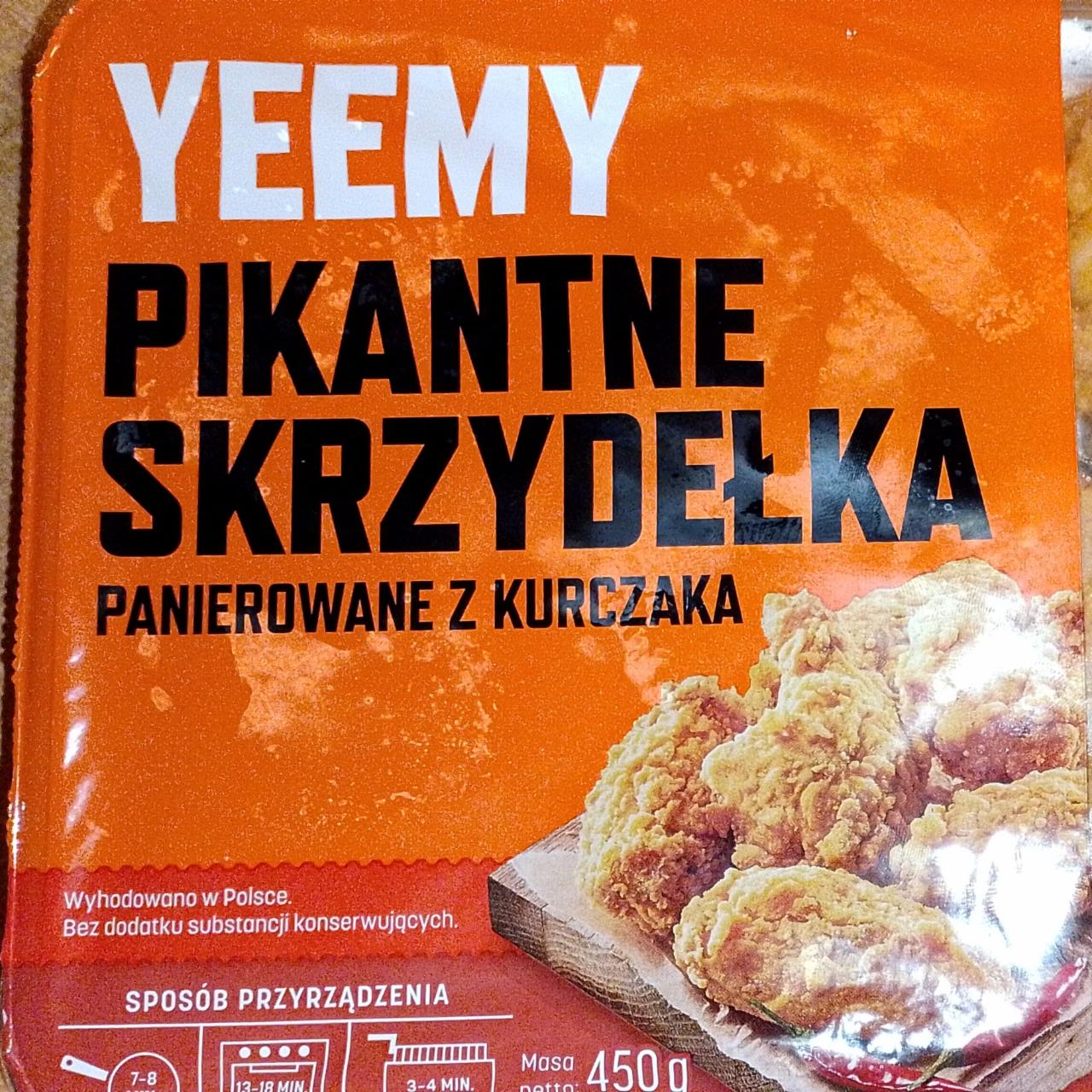 Zdjęcia - Pikantne skrzydełka panierowane z kurczaka Yeemy