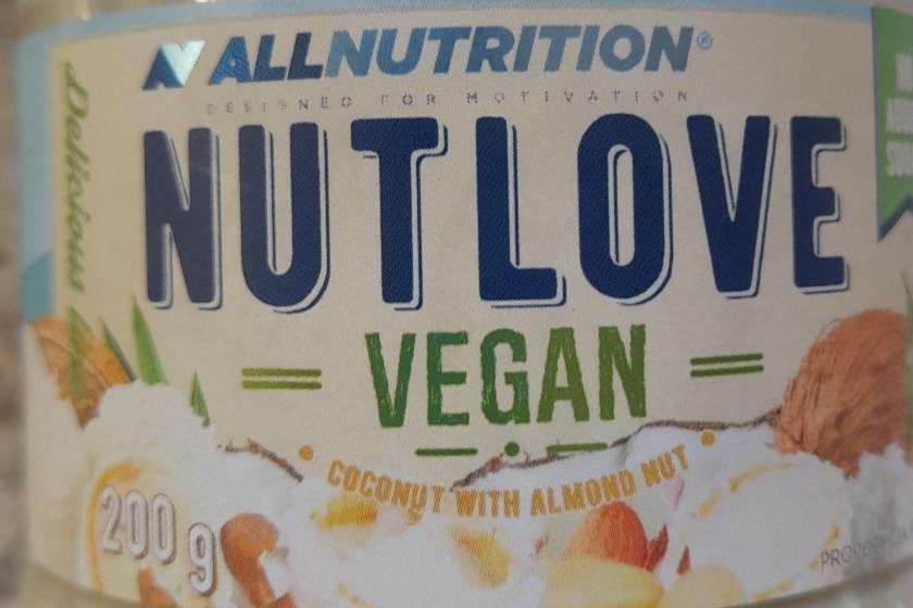 Zdjęcia - Allnutrition NutLove Vegan Coconut With Almond Nut