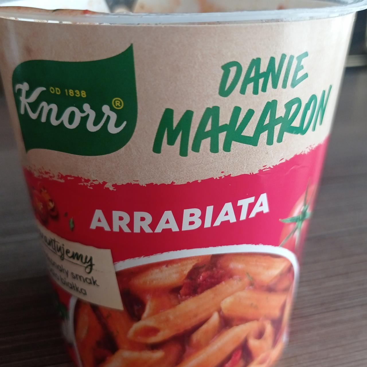 Zdjęcia - Knorr Makaron pomidory z chili 66 g