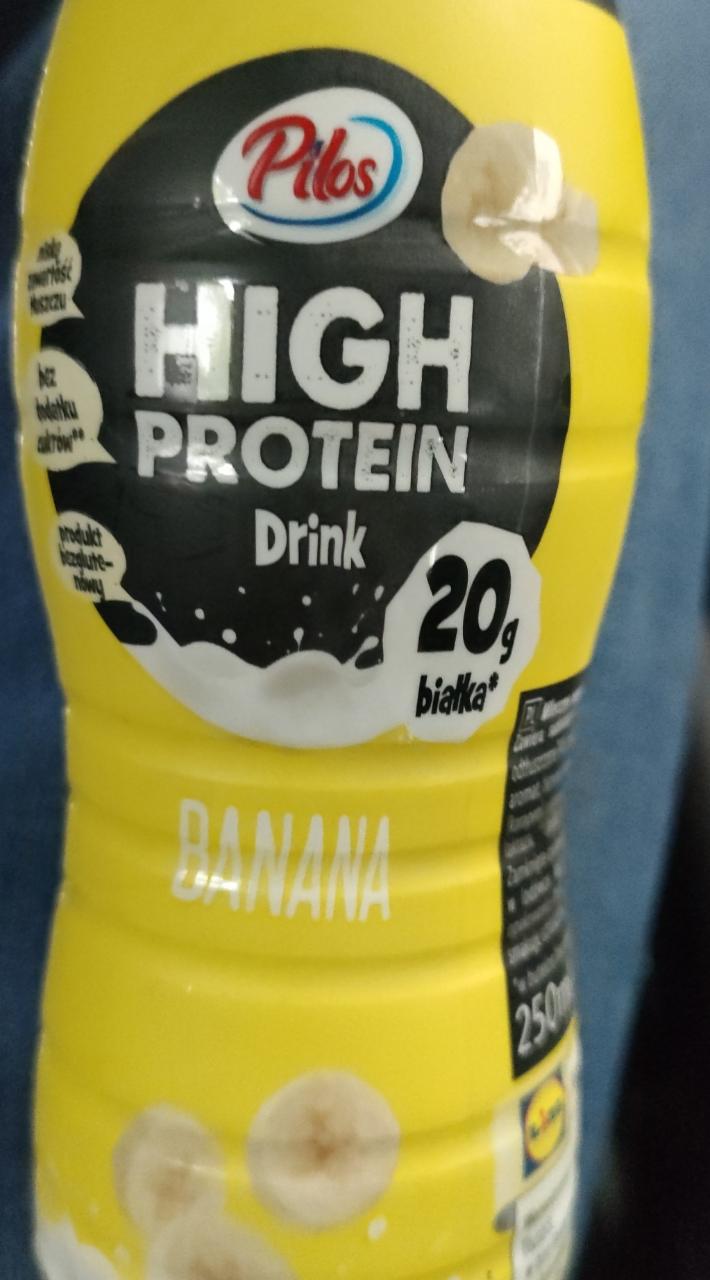 Zdjęcia - high protein drink banana Pilos