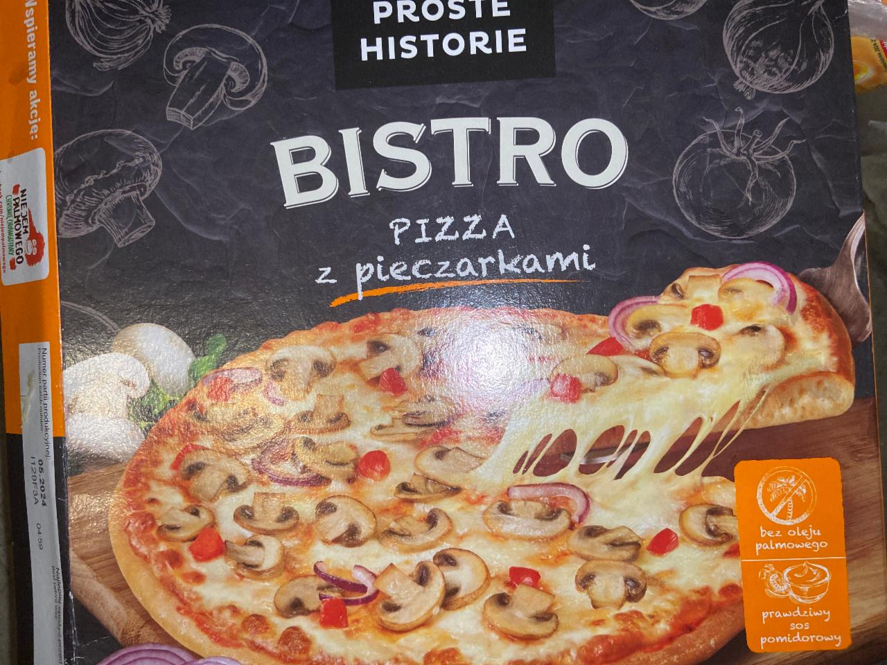 Zdjęcia - Proste Historie Bistro Pizza z pieczarkami 415 g