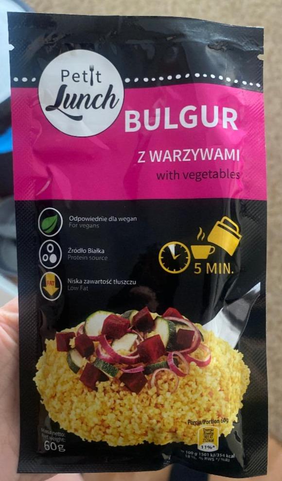 Zdjęcia - Bulgur z warzywami Petit Lunch