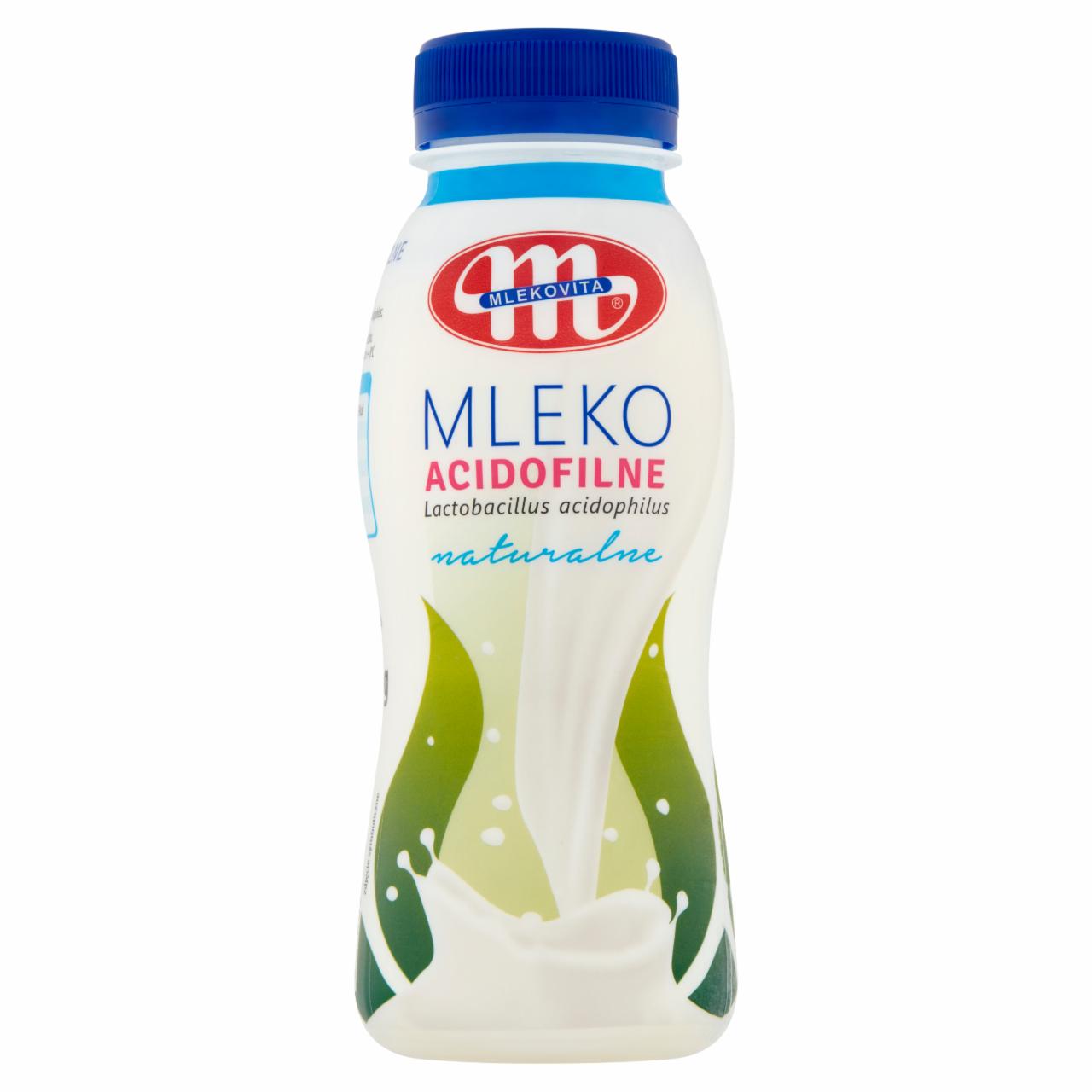 Zdjęcia - Mlekovita Mleko acidofilne naturalne 250 g