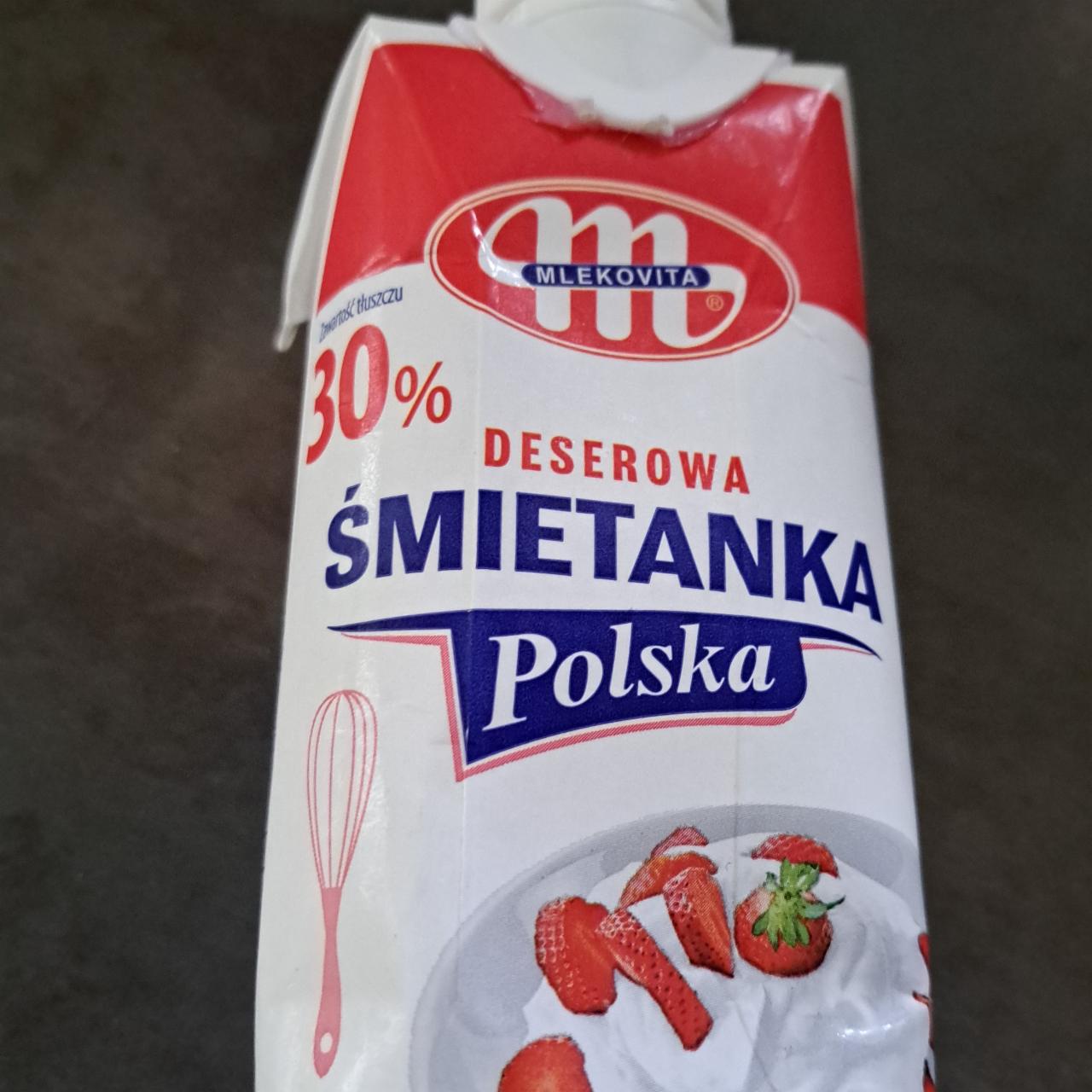 Zdjęcia - Deserowa śmietanka polska 30% Mlekovita