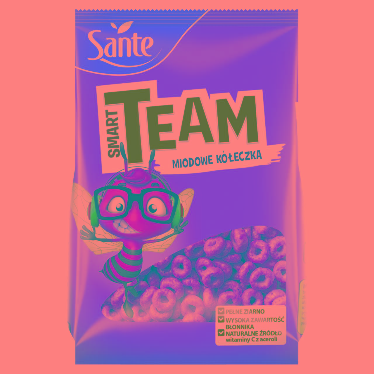 Zdjęcia - Sante Smart Team Miodowe kółeczka 250 g