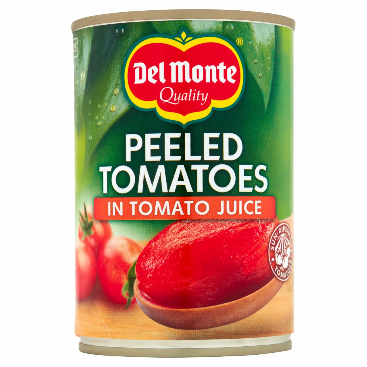 Zdjęcia - Del Monte Pomidory bez skórki w soku pomidorowym 400 g