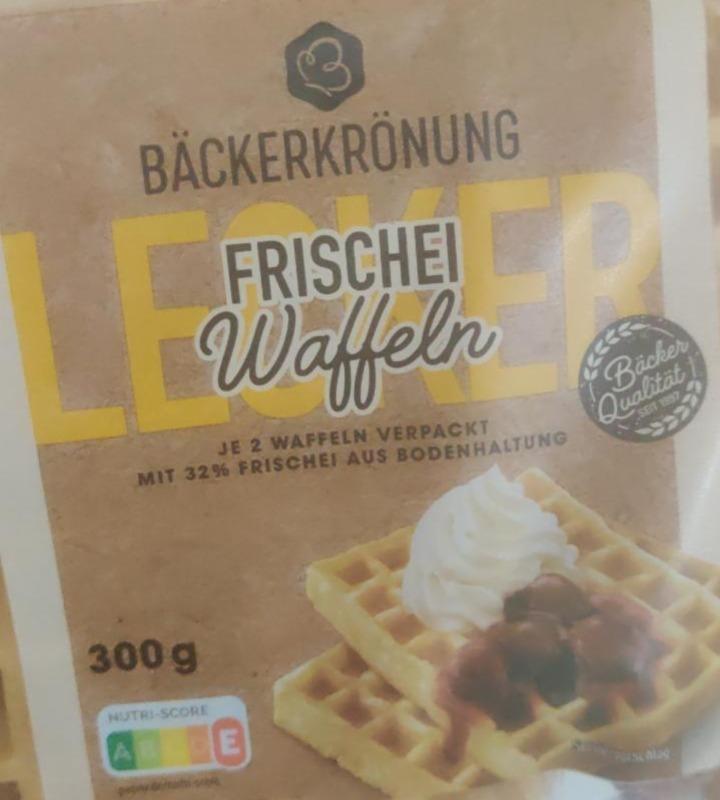 Zdjęcia - Bäckerkrunung frischei waffeln