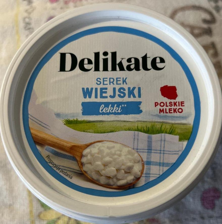 Zdjęcia - Serek Wiejski lekki Delikate