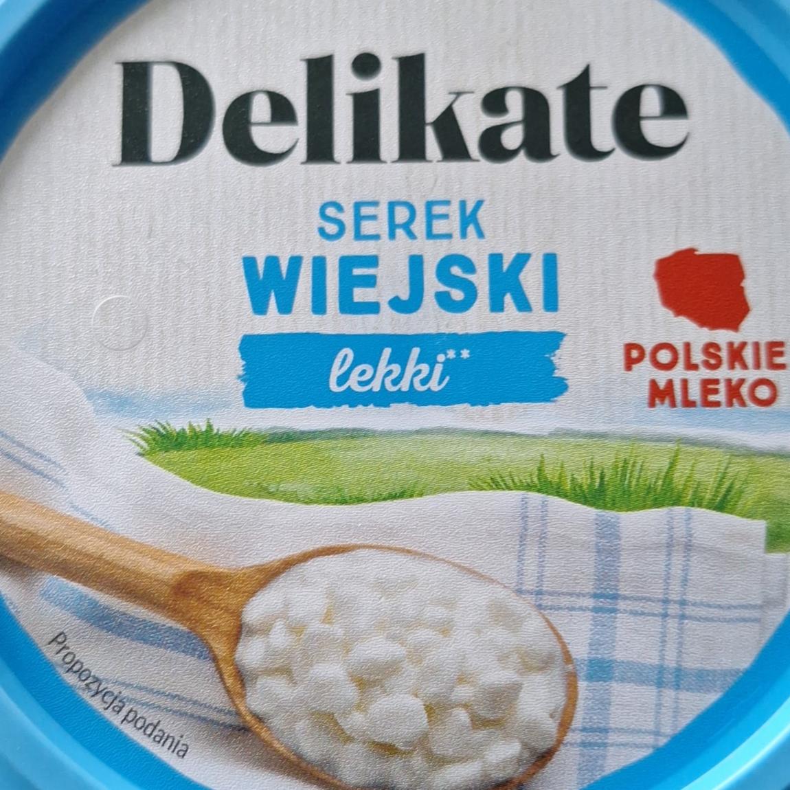 Zdjęcia - Serek Wiejski lekki Delikate