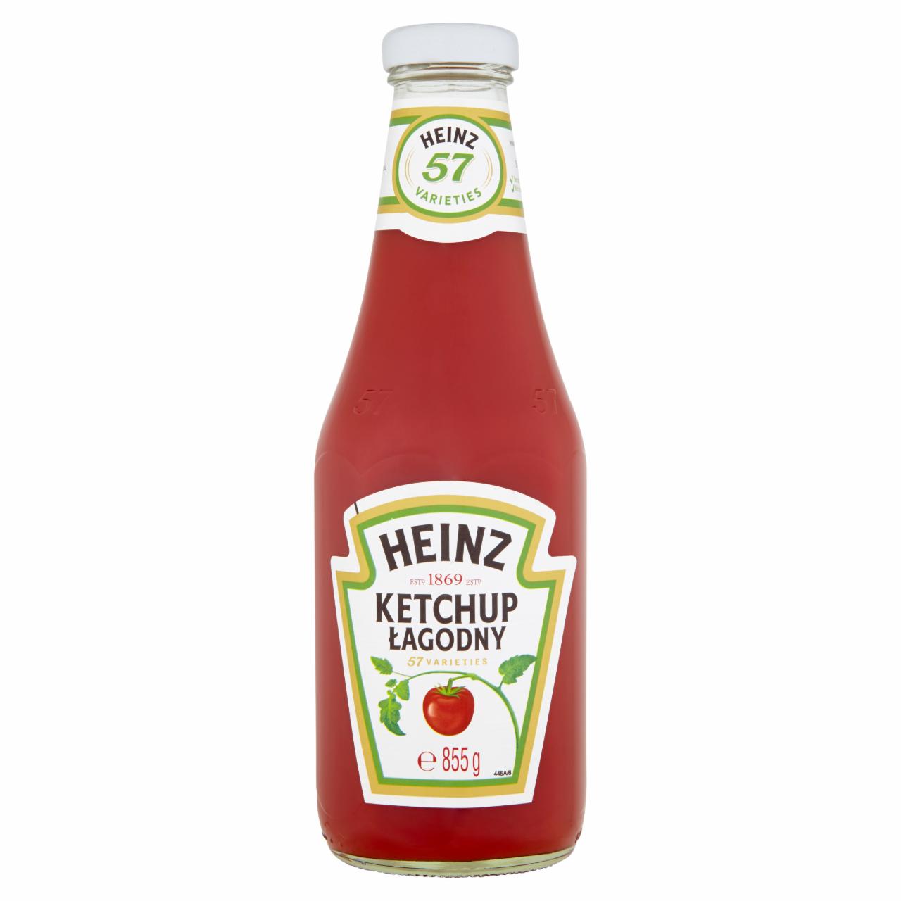 Zdjęcia - Heinz Ketchup łagodny 855 g