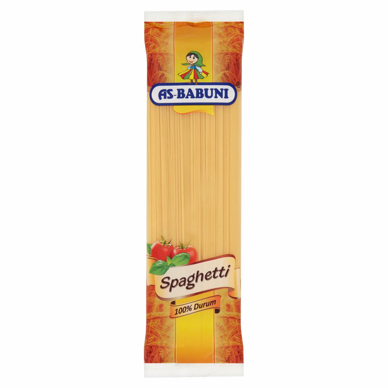 Zdjęcia - As-Babuni Makaron 100% durum spaghetti 400 g