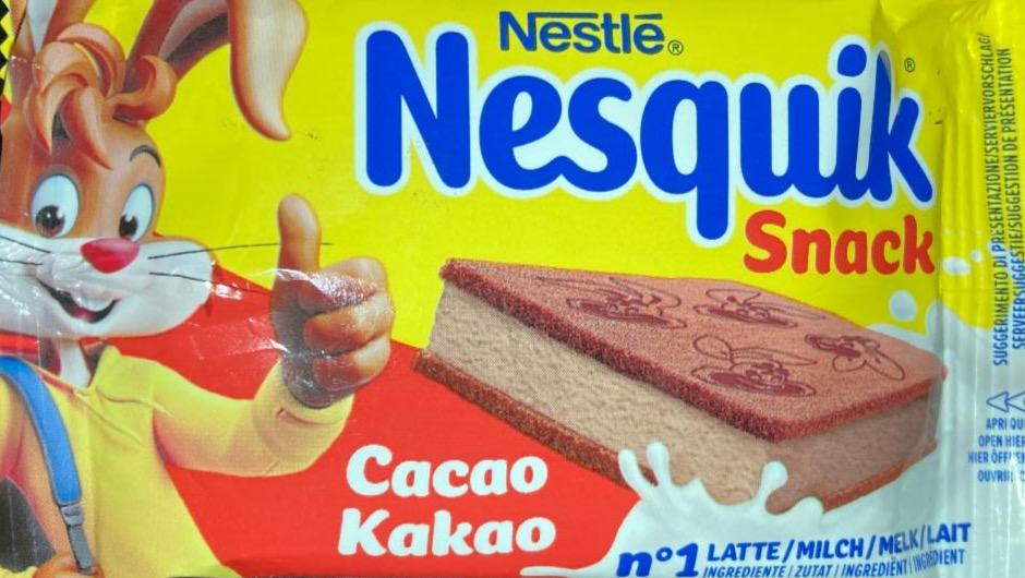 Zdjęcia - Nesquik Snack Cacao Nestlé