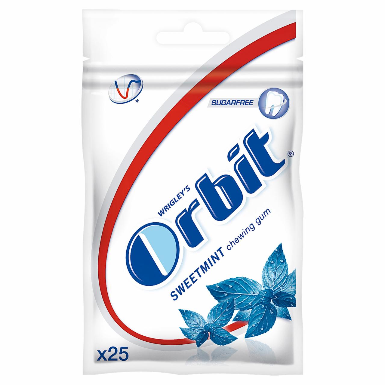 Zdjęcia - Orbit Sweetmint Guma do żucia bez cukru 35 g (25 drażetek)