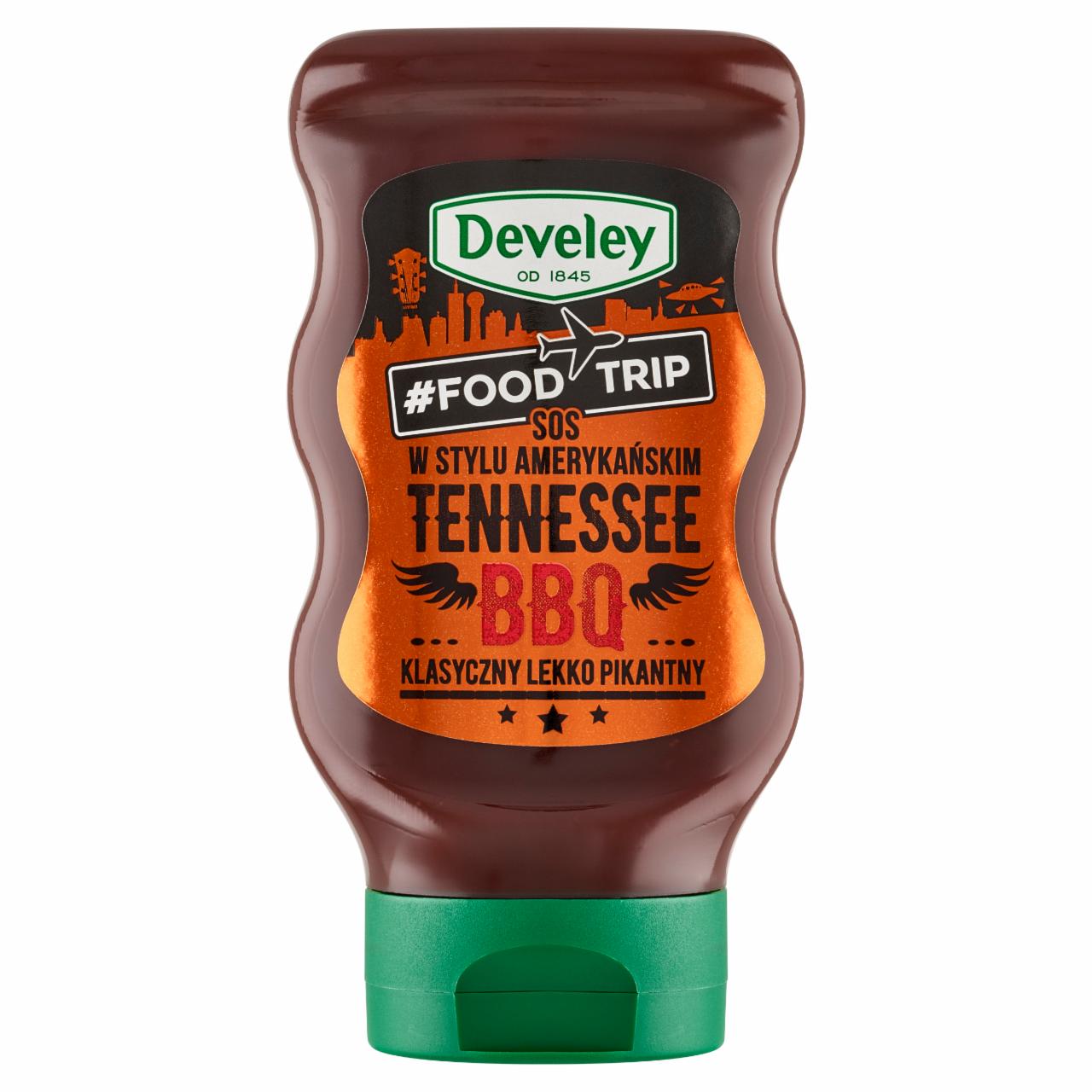 Zdjęcia - Develey Food Trip Sos w stylu amerykańskim Tennessee BBQ 300 ml