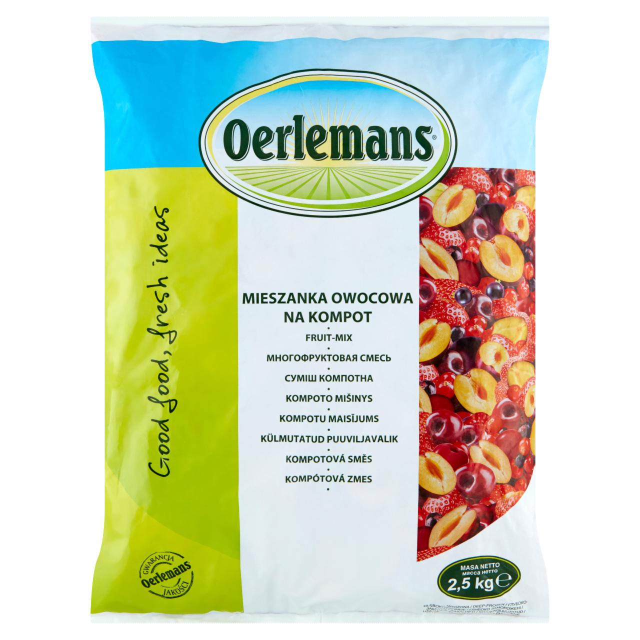 Zdjęcia - Oerlemans Mieszanka owocowa na kompot 2,5 kg