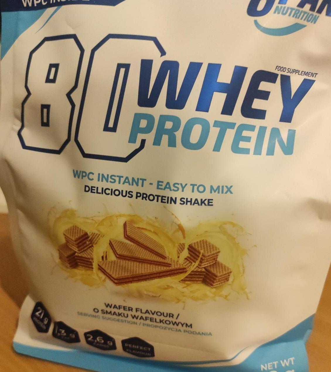 Zdjęcia - Proteinowy shake o smaku ciasteczkowym 80 whey protein 6Pak Nutrition