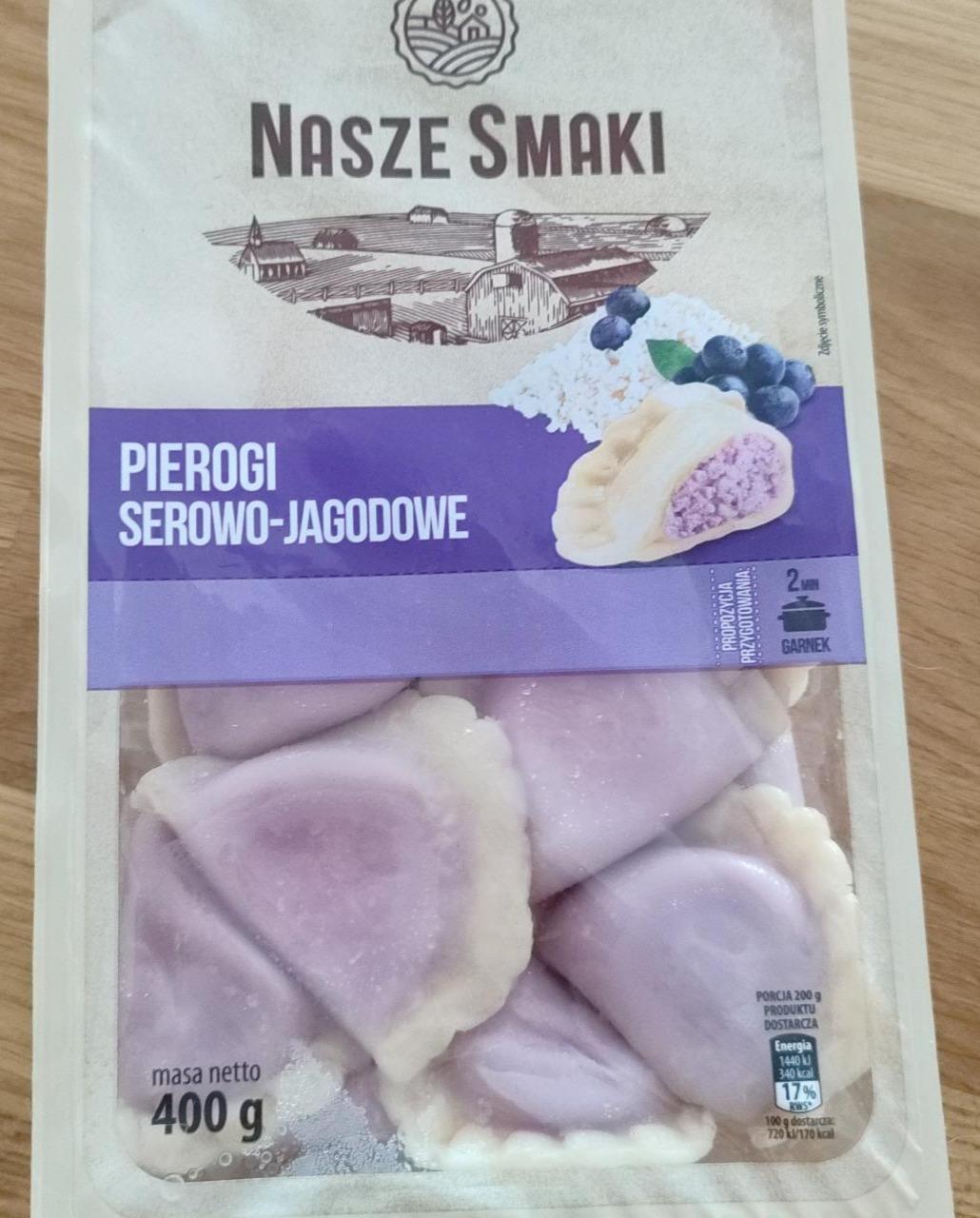 Zdjęcia - Pierogi serowo jagodowe Nasze Smaki