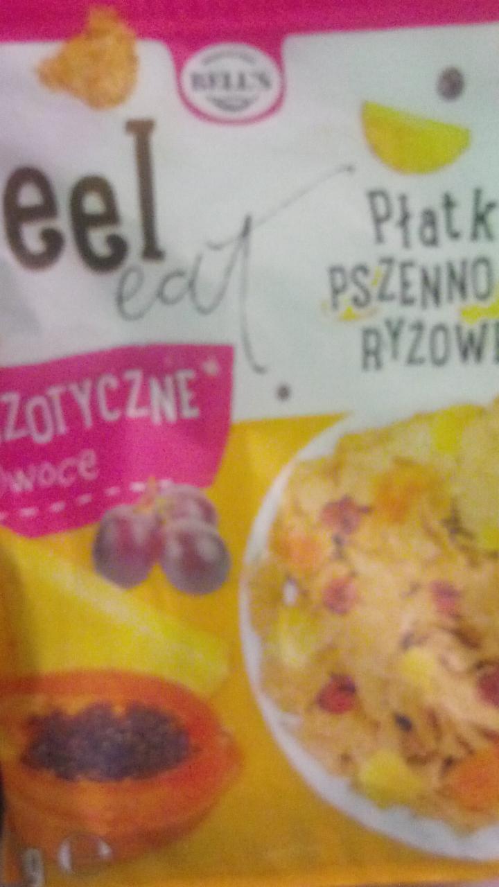 Zdjęcia - Feel eat Płatki pszenno-ryżowe