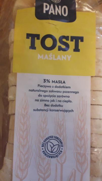 Zdjęcia - Tost maślany Pano