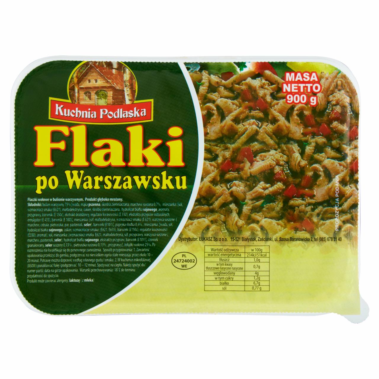 Zdjęcia - Kuchnia Podlaska Flaki po warszawsku 900 g