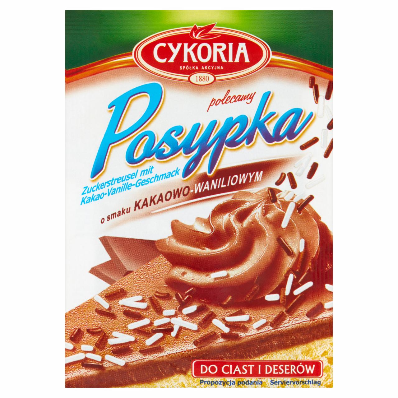 Zdjęcia - Cykoria Posypka o smaku kakaowo-waniliowym 50 g