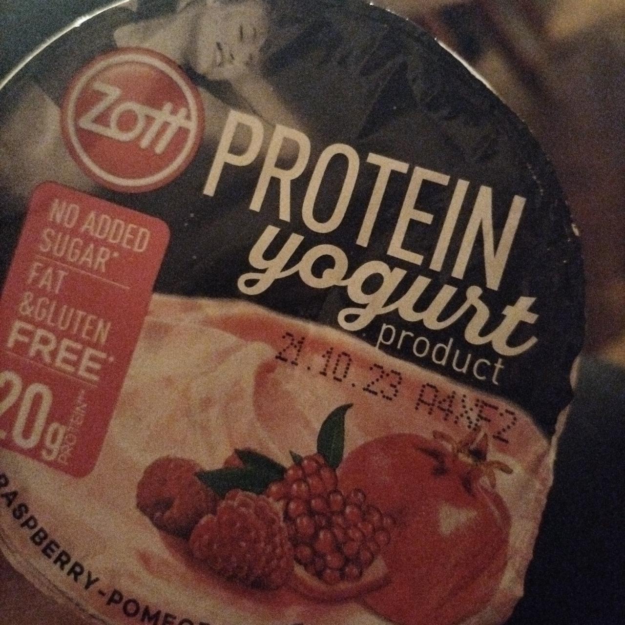 Zdjęcia - Jogurt proteinowy z malinami Zott