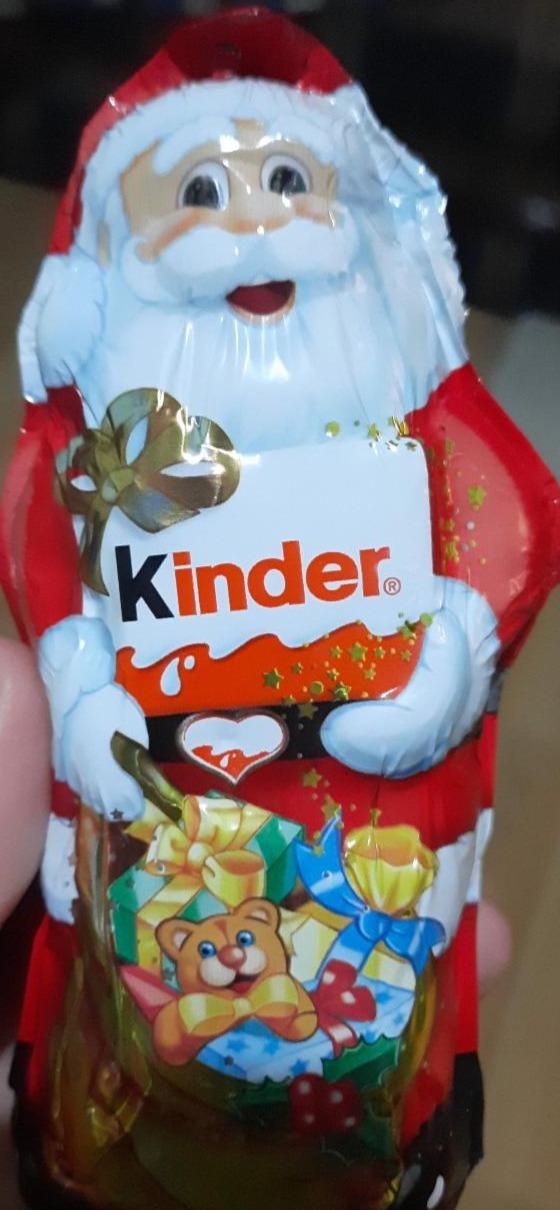 Zdjęcia - Kinder Figurka pokryta mleczną czekoladą z warstwą białego mlecznego nadzienia 55 g