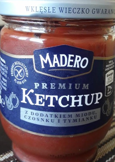 Zdjęcia - Premium Ketchup z dodatkiem miodu Madero