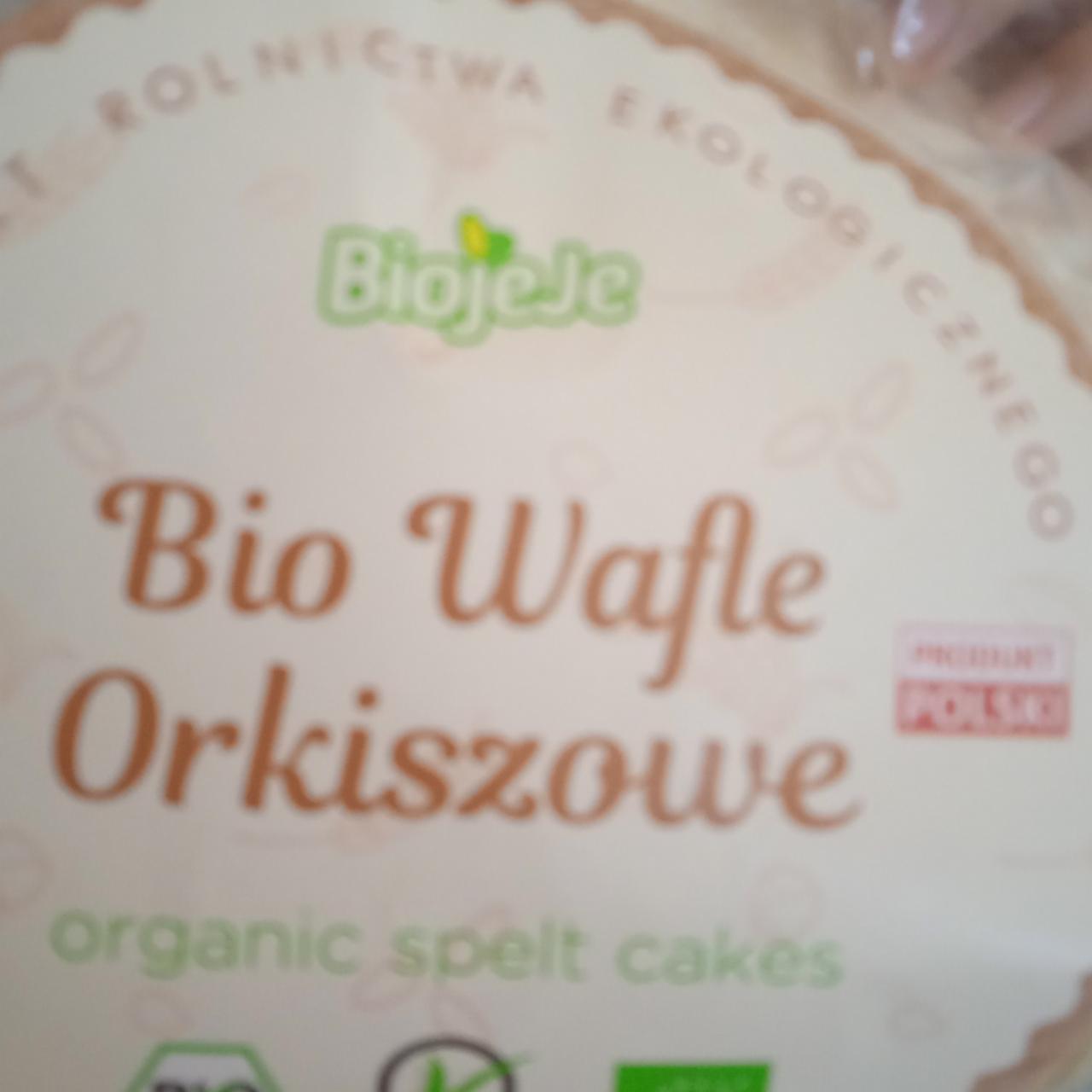 Zdjęcia - Bio wafle Orkiszowe Biojeje