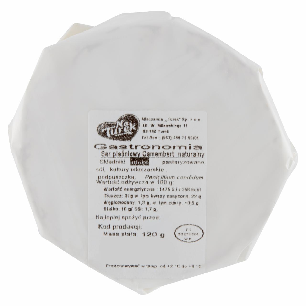 Zdjęcia - NaTurek Gastronomia Ser pleśniowy Camembert naturalny 120 g