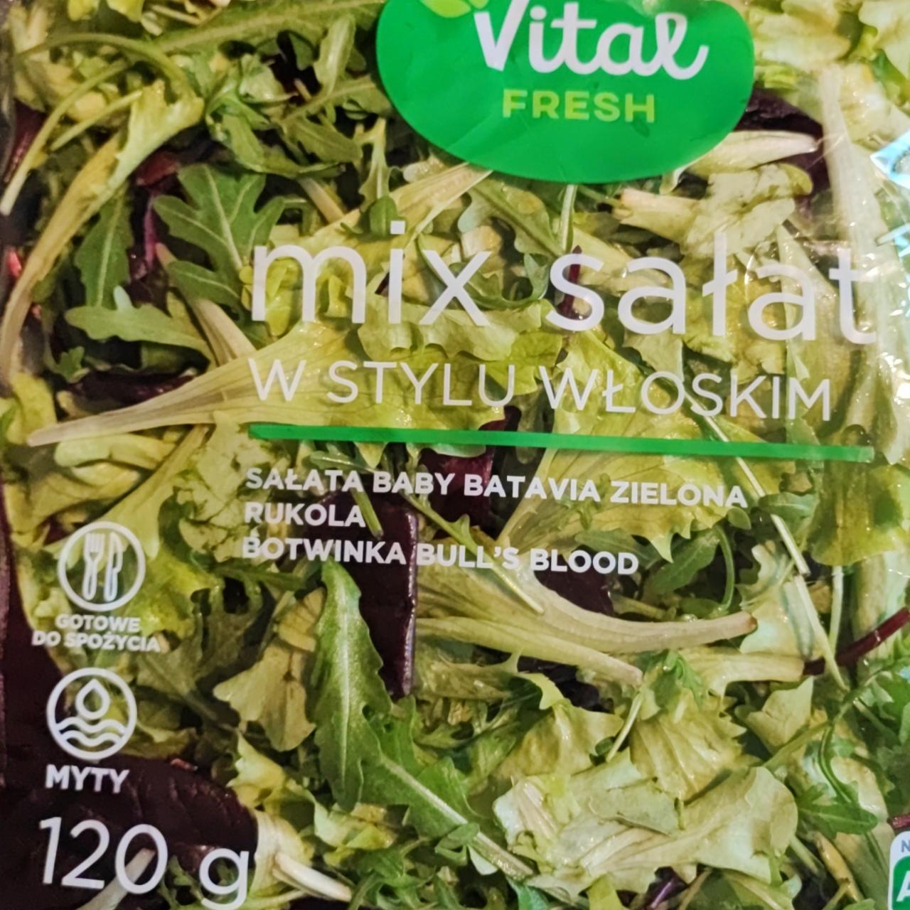 Zdjęcia - Mix sałat w stylu włoskim Vital fresh