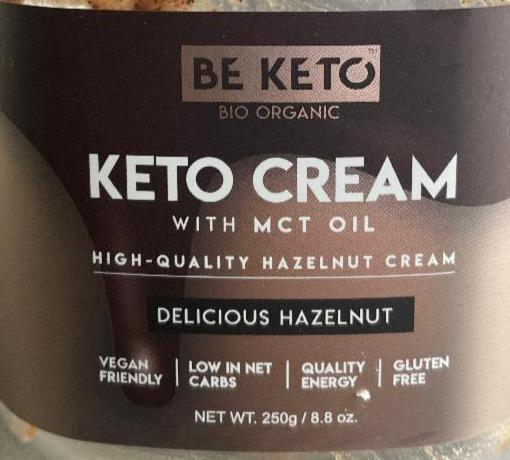 Zdjęcia - Keto cream Delicious Hazelnut Be keto