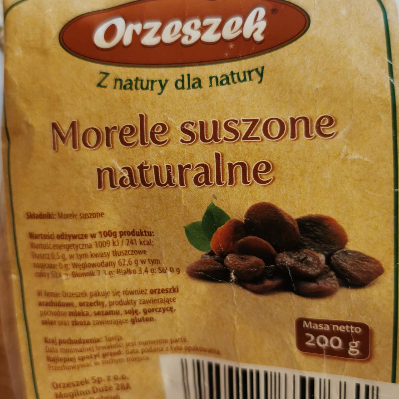 Zdjęcia - Morele suszone naturalne Orzeszek