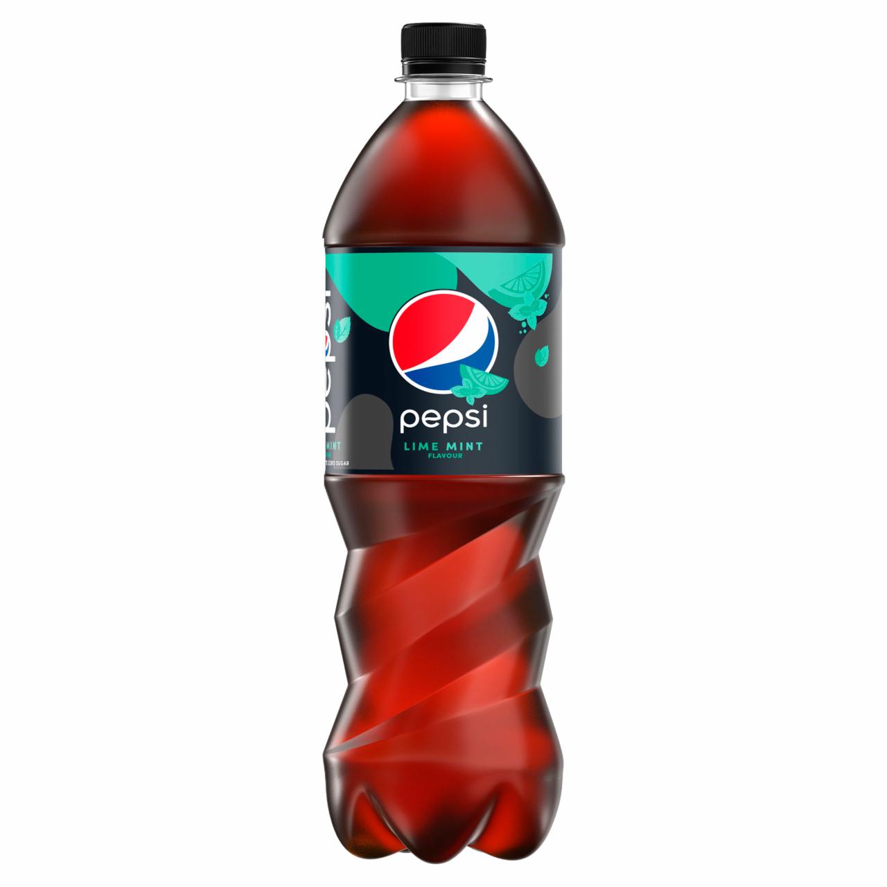 Zdjęcia - Pepsi Lime Mint Napój gazowany 1 l