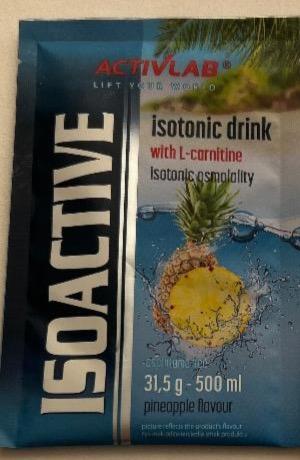 Zdjęcia - Isoactive Isotonic drink Pineapple ActivLab
