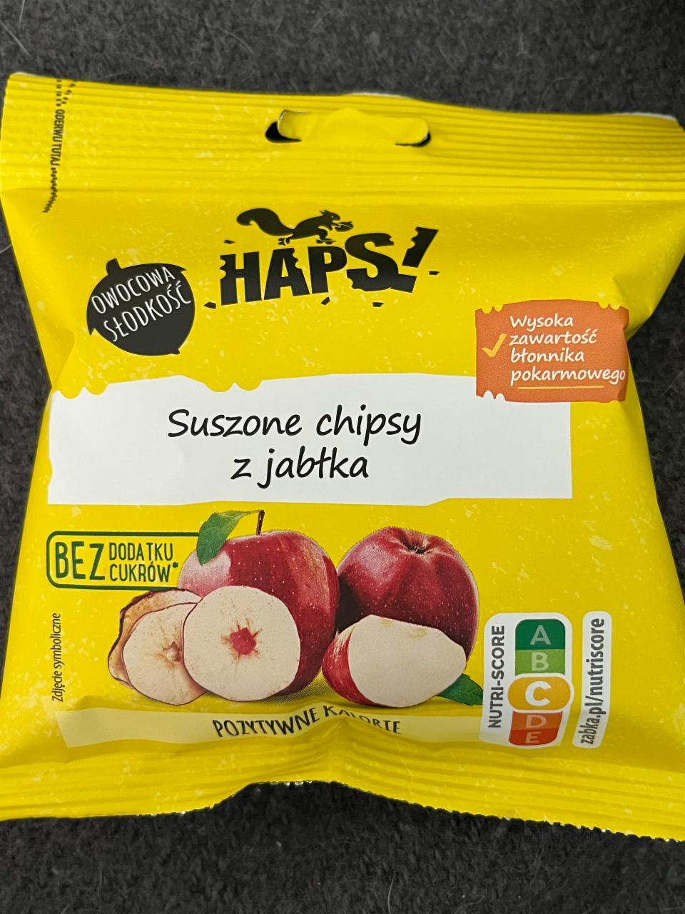 Zdjęcia - Suszone chipsy z jabłka haps 
