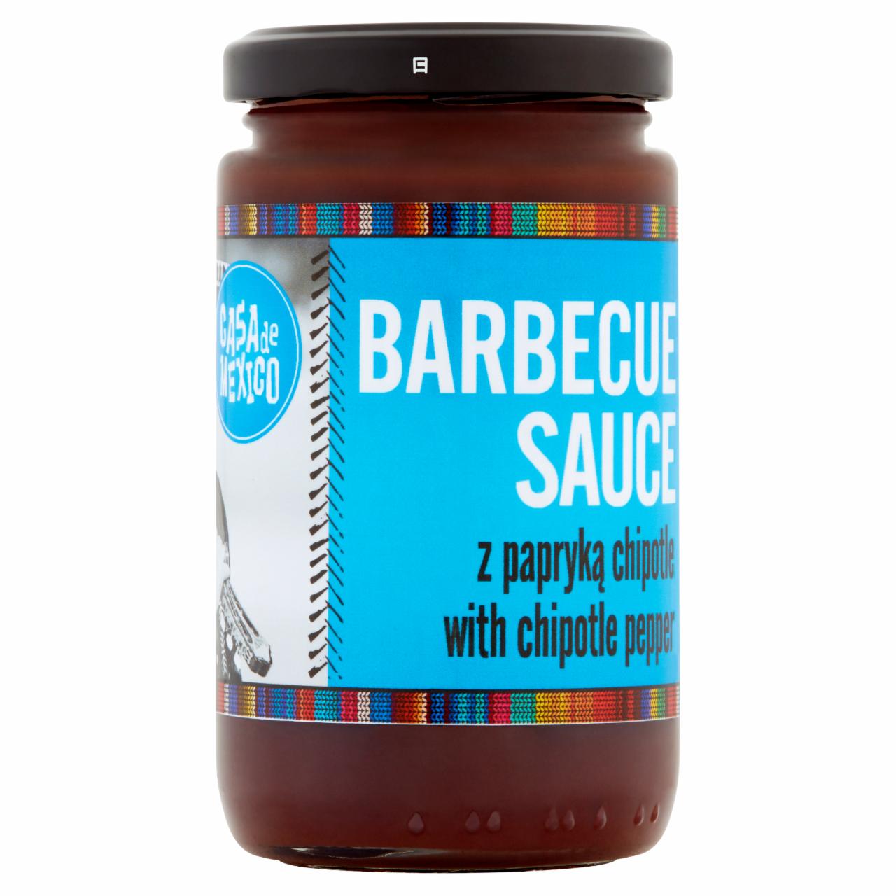 Zdjęcia - Casa de Mexico Sos BBQ z papryką chipotle 230 g