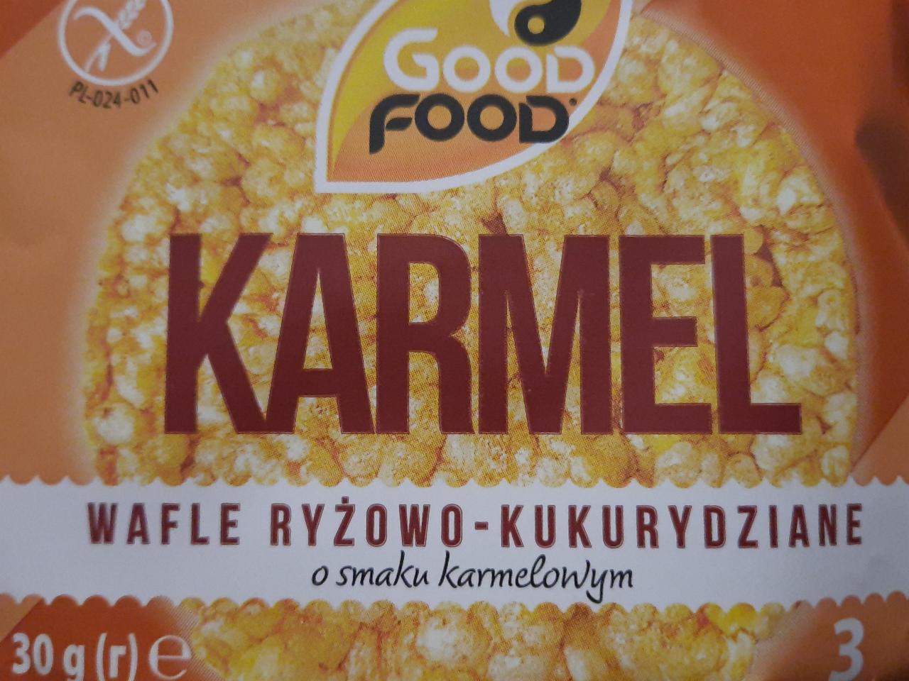 Zdjęcia - Wafle ryżowo-kukurydziane karmel